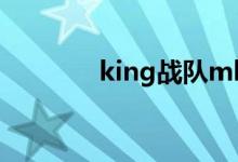 king战队mlxg（king战队）