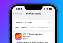 苹果在公开测试版发布之前向开发者发布了新的 iOS 17 beta 3 版本